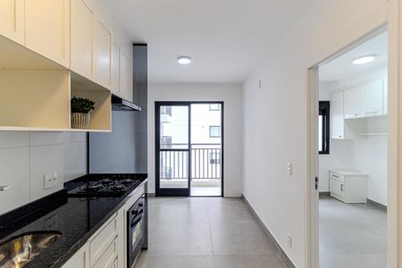 Sala e Cozinha de apartamento para alugar com 1 quarto, 28m² em Campos Elíseos, São Paulo