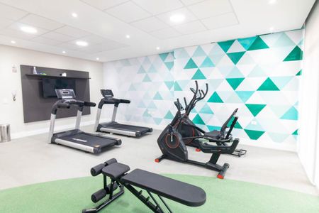 Apartamento à venda com 67m², 2 quartos e 2 vagas Apartamento à venda com 67m², 2 quartos e 2 vagasÁrea comum - Academia