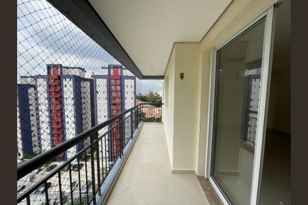 Varanda da Sala de apartamento para alugar com 2 quartos, 77m² em Jardim Ester, São Paulo