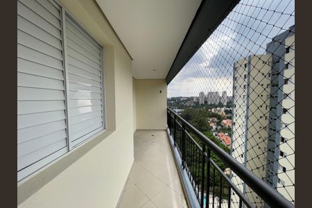 Varanda da Sala de apartamento para alugar com 2 quartos, 77m² em Jardim Ester, São Paulo