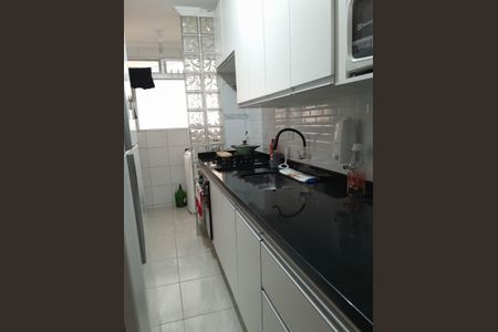 Cozinha de apartamento à venda com 3 quartos, 68m² em Jardim do Estádio, Santo André