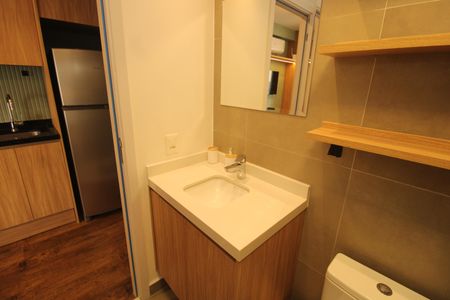 Studio para alugar com 26m², 1 quarto e sem vagaBanheiro