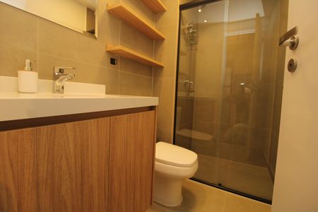 Studio para alugar com 26m², 1 quarto e sem vagaBanheiro