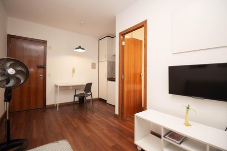 Sala de apartamento para alugar com 1 quarto, 28m² em Setor Sudoeste, Brasília