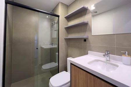 Studio para alugar com 26m², 1 quarto e sem vagaBanheiro