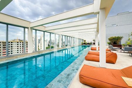 Studio para alugar com 26m², 1 quarto e sem vagaPiscina