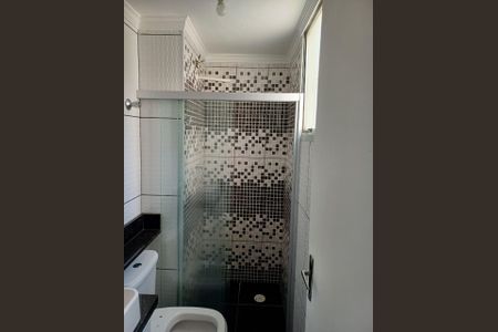 Banheiro de apartamento à venda com 2 quartos, 55m² em Jardim do Estádio, Santo André