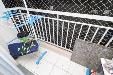 Varanda da Sala de apartamento para alugar com 2 quartos, 51m² em Vila Nova Curuca, São Paulo