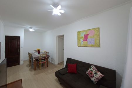 Sala de apartamento para alugar com 2 quartos, 83m² em Guilhermina, Praia Grande