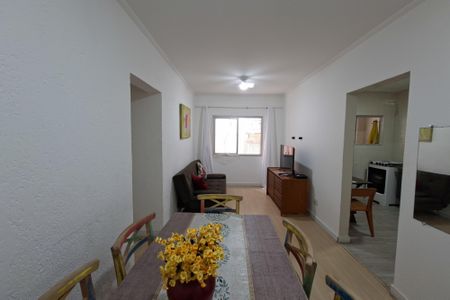 Sala de apartamento para alugar com 2 quartos, 83m² em Guilhermina, Praia Grande