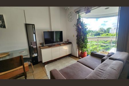 Sala de apartamento para alugar com 1 quarto, 47m² em Rio Vermelho, Salvador