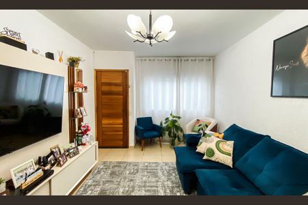 Sala de casa para alugar com 3 quartos, 135m² em Vila Frugoli, São Paulo