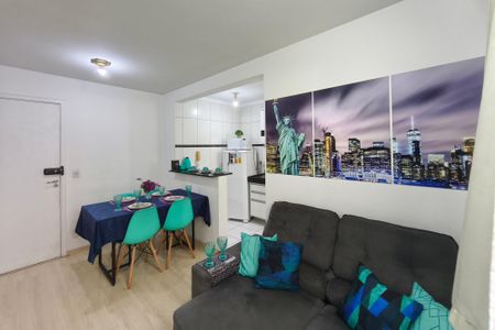 Sala de apartamento para alugar com 2 quartos, 47m² em Jardim Nova Europa, Campinas