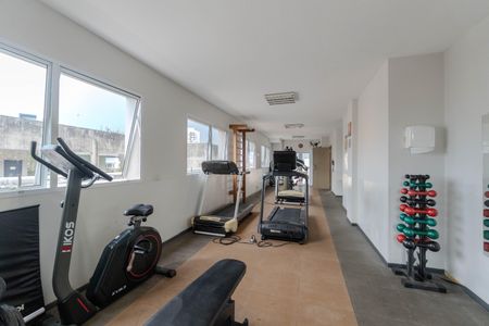 Apartamento para alugar com 35m², 1 quarto e 1 vaga Apartamento para alugar com 35m², 1 quarto e 1 vagaÁrea comum - Academia