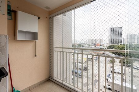 Varanda de apartamento para alugar com 1 quarto, 29m² em Parque Industrial Tomas Edson, São Paulo