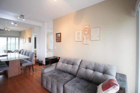 Sala de apartamento para alugar com 1 quarto, 50m² em Campo Belo, São Paulo