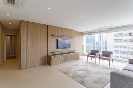 Apartamento para alugar com 156m², 2 quartos e 3 vagasSala