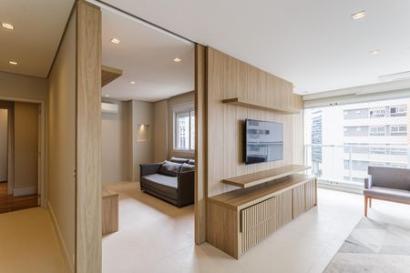 Apartamento para alugar com 156m², 2 quartos e 3 vagasSala
