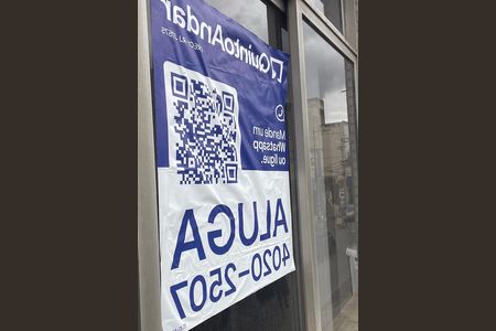 Apartamento para alugar com 94m², 2 quartos e 1 vagaPlaquinha instalada