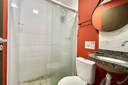 Banheiro de apartamento para alugar com 1 quarto, 45m² em Vila Santa Catarina, São Paulo