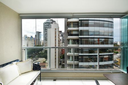 Apartamento à venda com 37m², 1 quarto e 1 vaga Apartamento à venda com 37m², 1 quarto e 1 vagaVaranda Sala de estar e jantar
