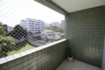 Varanda de apartamento para alugar com 2 quartos, 69m² em Pechincha, Rio de Janeiro