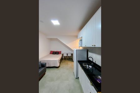 Studio para alugar com 20m², 1 quarto e sem vaga Studio para alugar com 20m², 1 quarto e sem vagaCozinha