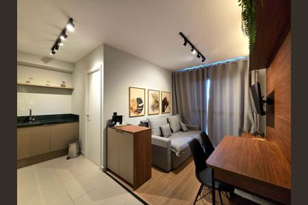 Sala de apartamento à venda com 2 quartos, 47m² em Moema, São Paulo