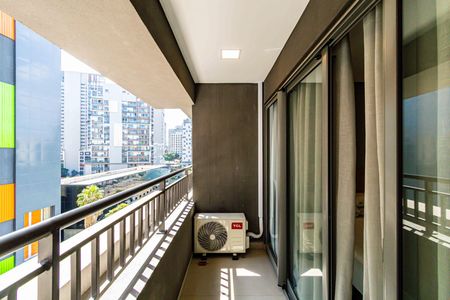Studio à venda com 22m², 1 quarto e sem vagaVaranda