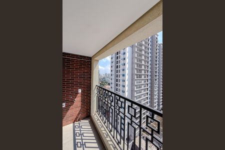 Varanda da Sala de kitnet/studio para alugar com 1 quarto, 42m² em Vila Dom Pedro I, São Paulo