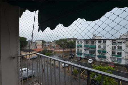 Varanda da Sala de apartamento para alugar com 2 quartos, 63m² em Marechal Hermes, Rio de Janeiro