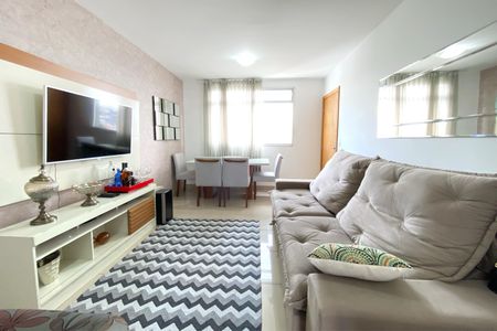 Sala de apartamento à venda com 3 quartos, 65m² em Graça, Belo Horizonte