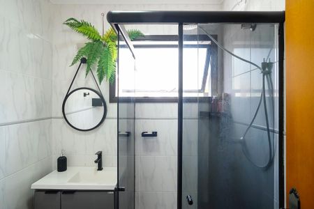 Apartamento à venda com 69m², 3 quartos e 2 vagasBanheiro da suíte