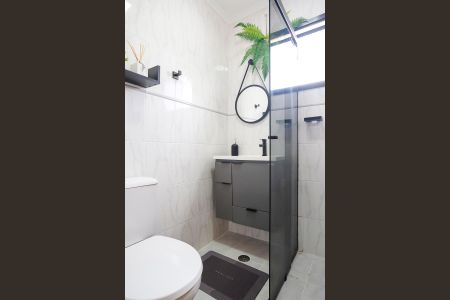 Apartamento à venda com 69m², 3 quartos e 2 vagasBanheiro da suíte