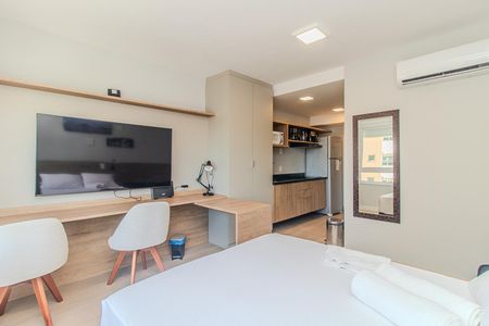 Apartamento para alugar com 28m², 1 quarto e 1 vagaStudio