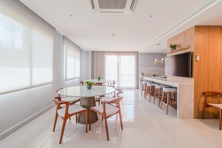 Apartamento para alugar com 28m², 1 quarto e 1 vagaÁrea comum - Salão de festas