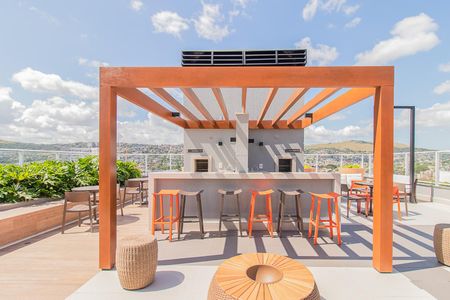 Apartamento para alugar com 28m², 1 quarto e 1 vagaÁrea comum - Churrasqueira