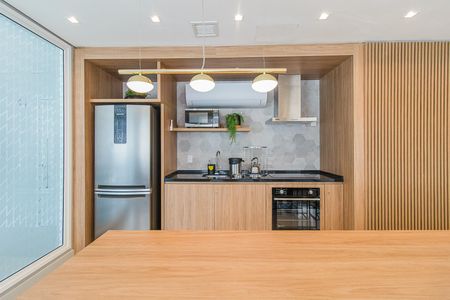 Apartamento para alugar com 28m², 1 quarto e 1 vagaÁrea comum - Salão de festas