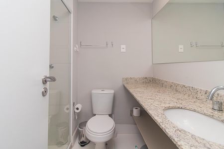 Apartamento para alugar com 28m², 1 quarto e 1 vagaBanheiro social