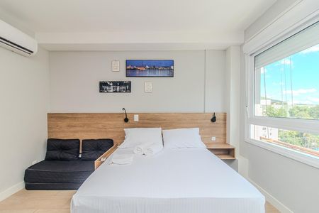 Apartamento para alugar com 28m², 1 quarto e 1 vagaStudio