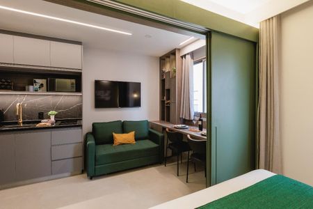 Apartamento à venda com 24m², 1 quarto e sem vaga