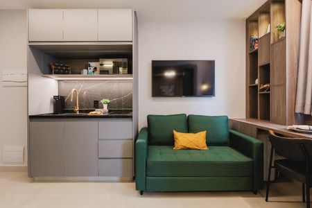 Apartamento à venda com 24m², 1 quarto e sem vaga