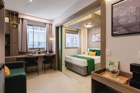 Apartamento à venda com 24m², 1 quarto e sem vaga