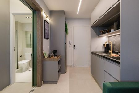Apartamento à venda com 24m², 1 quarto e sem vaga