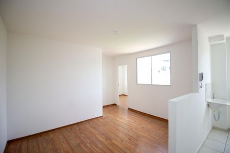 Sala de apartamento para alugar com 2 quartos, 48m² em Maria da Conceicao, Contagem