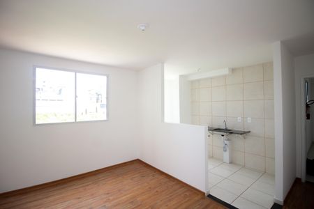 Sala de apartamento para alugar com 2 quartos, 48m² em Maria da Conceicao, Contagem