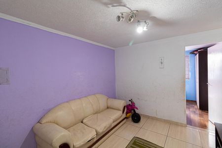 Sala de apartamento para alugar com 2 quartos, 50m² em Jardim Etelvina, São Paulo