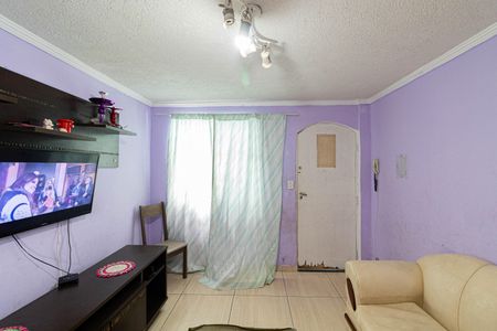 Sala de apartamento para alugar com 2 quartos, 50m² em Jardim Etelvina, São Paulo