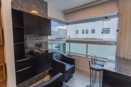Varanda da Sala de apartamento à venda com 2 quartos, 62m² em Ipiranga, Belo Horizonte