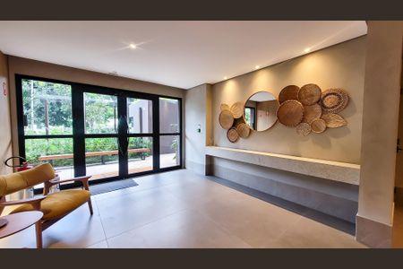 Apartamento à venda com 65m², 2 quartos e 2 vagasHall social